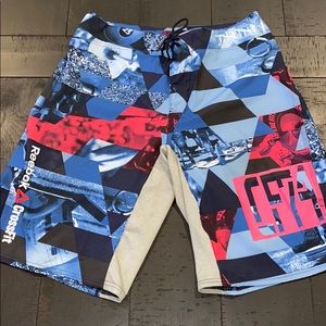 Reebok CrossFit Board Shorts Graphic Workout